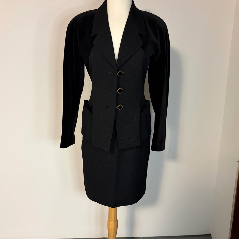 Karl Lagerfeld women's blazer and skirt, mid 2000s